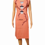 Hand Embroidery Long Pure Cotton Kurtti
