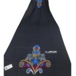Hand Embroidery Pure Cotton Black Color Beautiful Long Dupatta For Women And Girls