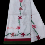 Hand Embroidery White Color Pure Cotton Designing Dupatta for  Woman And Girls