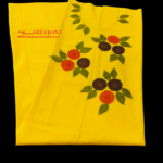 Hand Embroidery Pure Cotton Yellow Color Beautiful Kurti Piece For Women And Girls